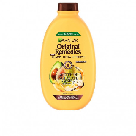 GARNIER ORIGINAL REMEDIES champú aguacate y karité 600 ml