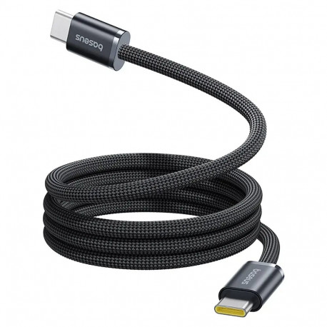Baseus Dynamic 4 Pro andmeedastus- ja laadimiskaabel | USB-C kuni USB-C | 100W | 1m | must