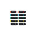 Intenso 3511551 USB flash drive 4 GB USB Type-A 2.0 Black, Red, Green, Transparent, Yellow, Blue