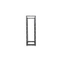Intellinet 19" Network Rack - Open Frame (4-Post), 45U, Black, Flatpack, Max 360kg