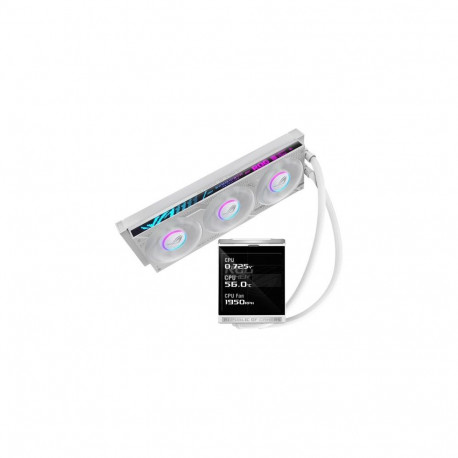 ASUS ROG Strix LC IV 360 ARGB LCD White Edition Processor Liquid cooling kit 12 cm