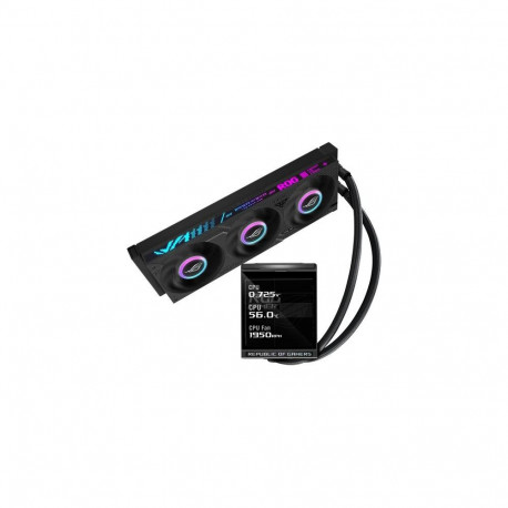 ASUS ROG Strix LC IV 360 ARGB LCD Processor Liquid cooling kit 12 cm Black
