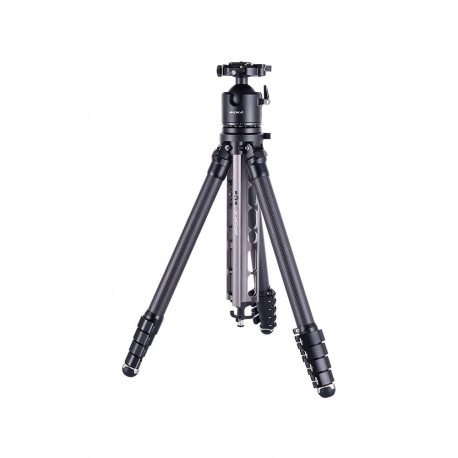AOKA TS-255C Carbonstativ + DH-45 Kugelkopf, grau