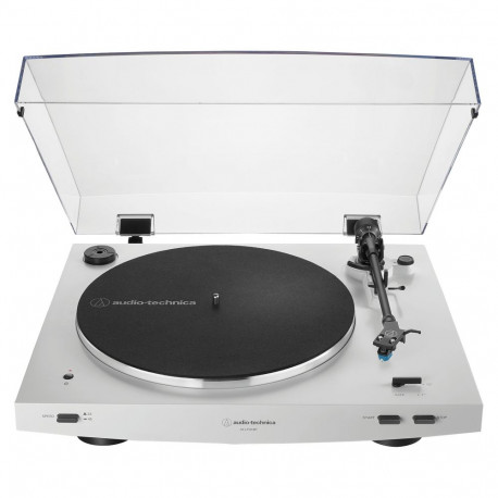 Audio Technica plaadimängija AT-LP3XBT Bluetooth täisautomaatne, valge