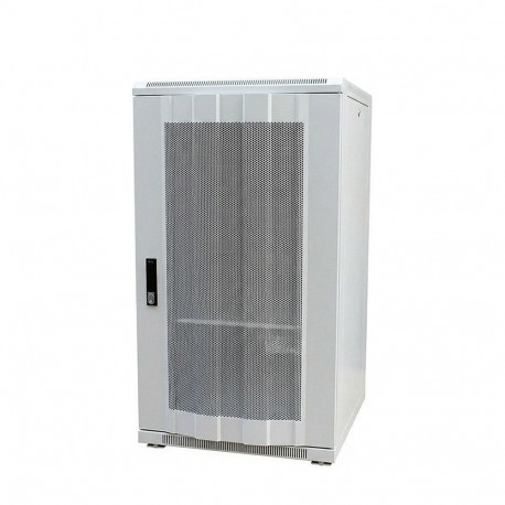 ALLNET võrgukapp SNB-Serie 19" 22HE B600/T1200mm perforeeritud metalluksed, helehall