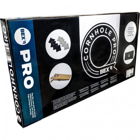 Bex Cornhole oakoti viskemäng: pro - kandekotiga