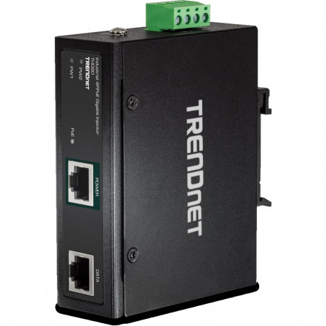 Hardened Industrial 90W Gigabit PoE++ Injector