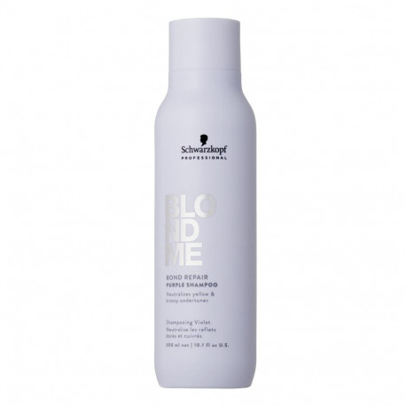 Schwarzkpof šampoon BlondMe Bond Repair 300ML, lilla
