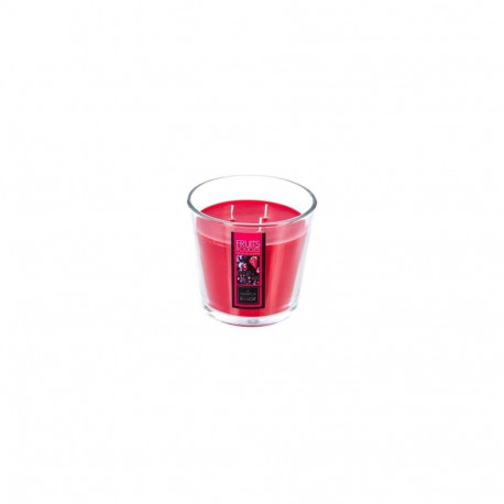 CANDLE SCENT NINA RED GLASS 123000H 500G