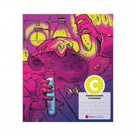 COPYBOOK keemia valemitega vihik 36/38P