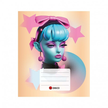 EXERCISE BOOK LINE 32PAGES 5-12 4GIRLS