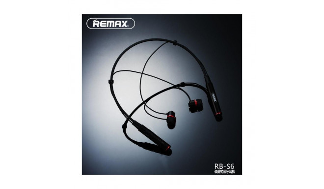 Remax Neckband Bluetooth Earphone Black