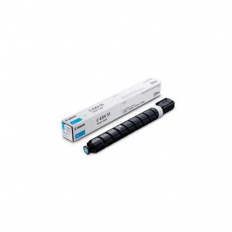 Canon C-EXV 51 (0482C002) Toner Cartridge, Cyan