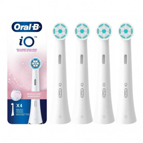 Oral-B iO Gentle Care brush head, white, 4 pcs