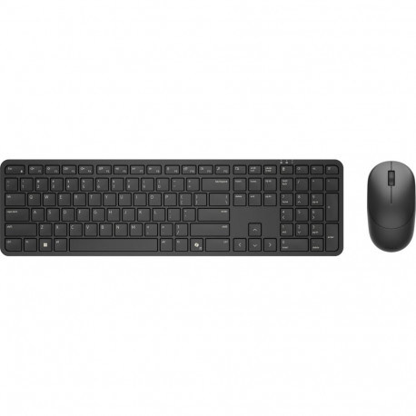 Keyboard and Mouse Set - Dell Pro 5 KM526 Wireless With Numeric Keypad, Black