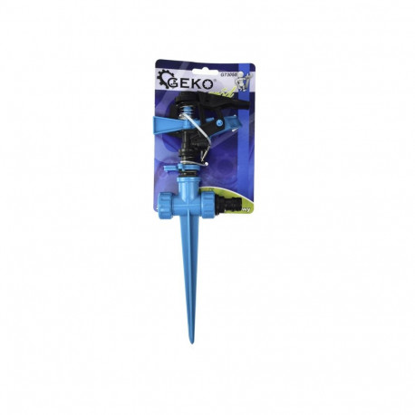 Oscillating garden sprinkler UV-resistant plastic adjustable angle and jet up to 24 m G73050 GEKO