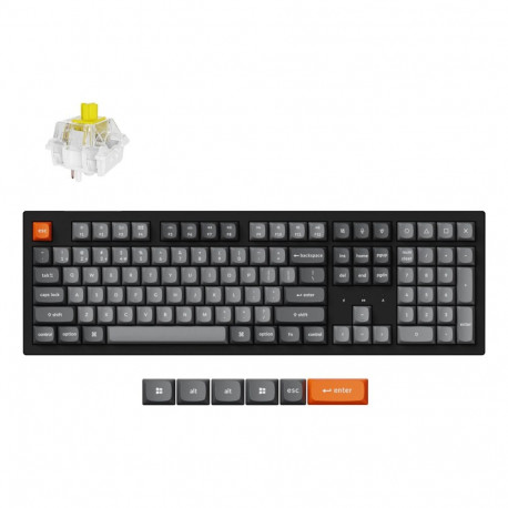 Keyboard - Keychron K10 Max RGB Wireless Keyboard, US Layout, Black