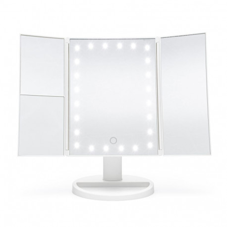 Rio MMFD-WH-EU/1,3 24 LED Touch Dimmable Makeup Mirror, White