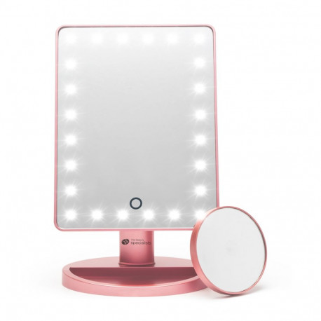 Rio MMSP-RG-EU/1,2 24 LED Touch Dimmable Makeup Mirror Rose Gold