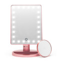 Rio 24 LED Touch Dimmable Makeup Mirror Rose Gold