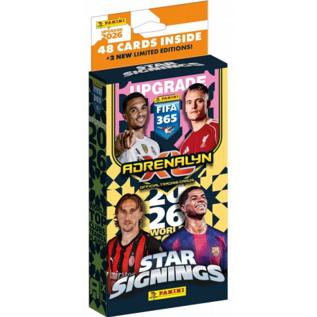 Panini jalgpallikaardid FIFA 365 2026 Star Signings (avatud pakend)