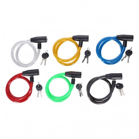 Zapięcie rowerowe Dunlop cable lock D12mm 65 cm ST 6ass  2082646