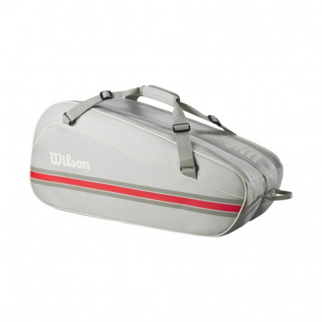 Wilson tenniskott WR8039903001 team 6PK, hall-punane