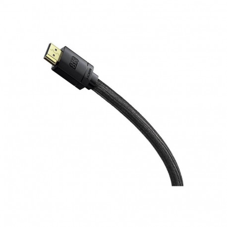 Baseus HDMI-kaabel High Definition Series 2.1 8K 60Hz 3D HDR 48Gbps 1m, must