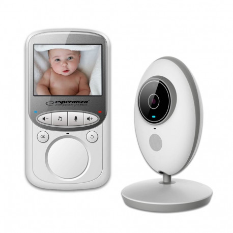 Esperanza beebimonitor EHM003 LCD 2.4", valge