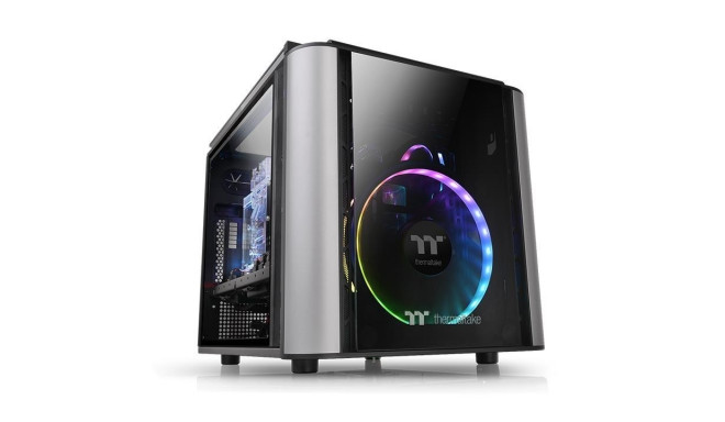 arvutikorpus LEVEL 20 VT MiniITX microATX karastatud klaasiga, must