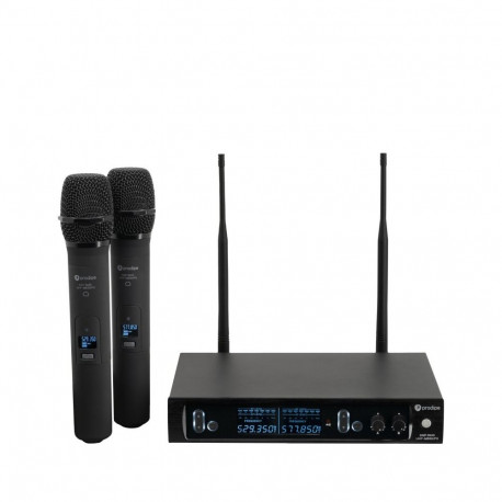 Prodipe M850 DSP Duo UHF F5 - UHF system with 2 handheld microphones