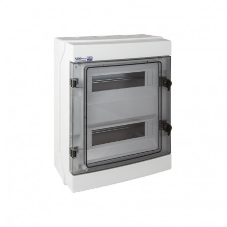 Modulaarne hermeetiline lülitusseade RH-24 500V AC, 1000V DC 2x12 pinnapealne (N+PE) IP65