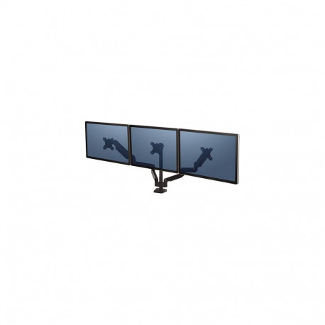 Fellowes Platinum Series Triple Monitor Arm - Monitor Mount for Three 7KG 27 Inch Screens - Adjustab