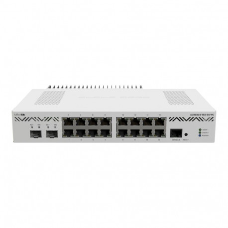 Mikrotik ruuter CCR2004-16G-2S+PC Fast Ethernet, valge