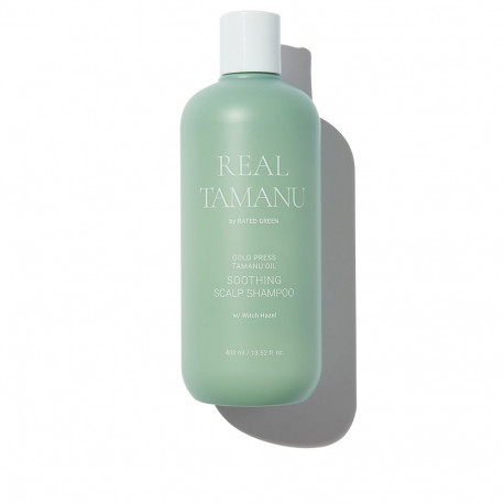 RATED GREEN REAL TAMANU cold press tamanu oil soothing scalp shampoo 400 ml