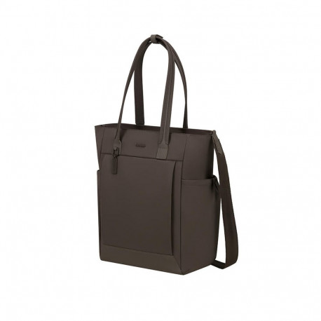 Sülearvutikott Samsonite Essentis, 14,1", Dark Taupe, 10,5" tahvelarvuti tasku, 28x40x16cm, 18,5L, 0