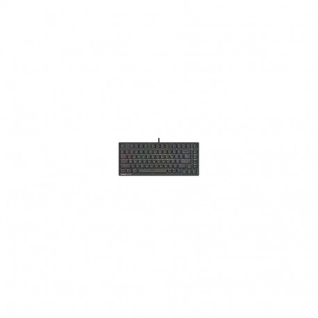 Klawiatura przewodowa A4Tech Bloody MS76 USB Magnetic Iron Grey