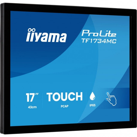 iiyama ProLite TF1734MC-B8X computer monitor 43.2 cm (17") 1280 x 1024 pixels SXGA LCD Touchscreen T