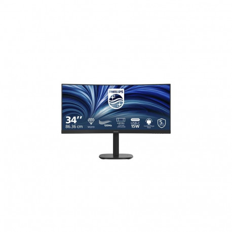 Philips 34B2N3500C/00 computer monitor 86.4 cm (34") 3440 x 1440 pixels Wide Quad HD LCD Black