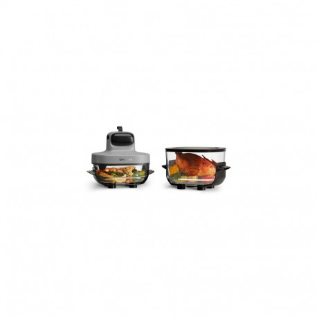 Dreame Tasti Single Stand-alone 1500 W Hot air fryer Black, Transparent, White