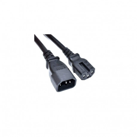 Akyga AK-UP-06 power cable Black 1.8 m IEC C14 C15 coupler