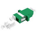 "EFB Kupplung LC/APC Duplex OS2 grn mit Shutter"