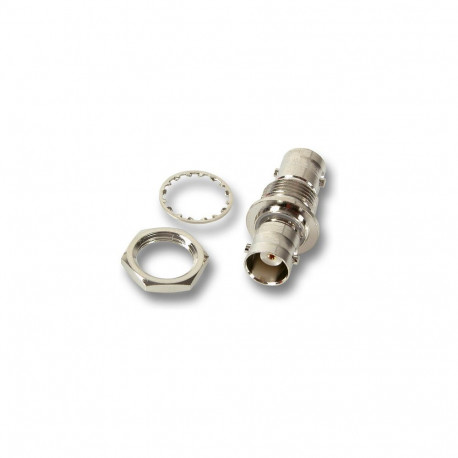 "EFB Einlochadapter Buchse/Buchse RG59/62 75/93 Ohm mit Masseisolation"