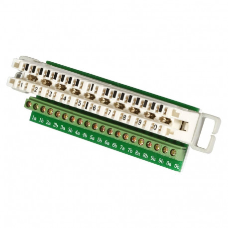 "EFB 46085.1 Adapter Trennleiste 10DA/LSA Schraubklemme"