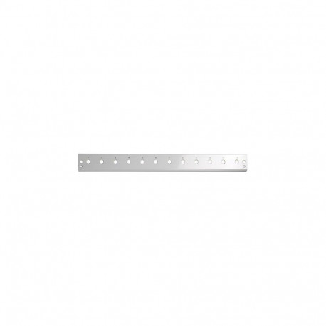 "EFB Frontblende 24 x ST/FC (D-hole), grau"