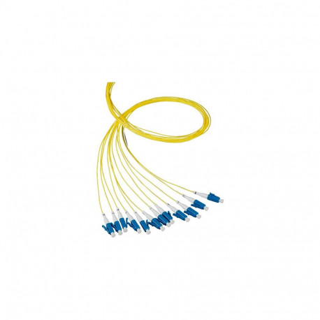 "EFB Faserpigtail LC/APC OS2 G652D Gelb 2m - 1 Stck"