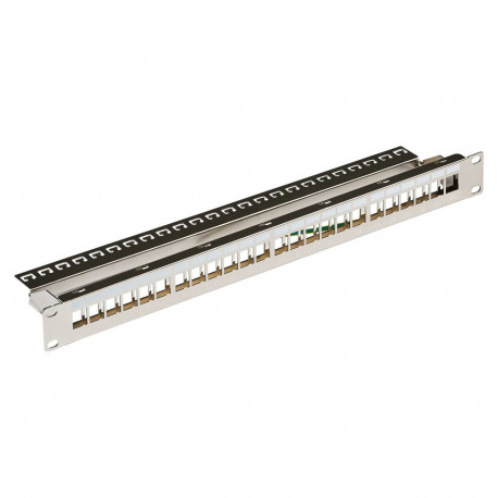 EFB jaotuspaneel 19" 1HE 24-Port, metallikarva