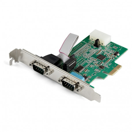 Sarjaliidesekaart PCI Express 16950 UART 256-Byte-FIFO-Cache 2 port