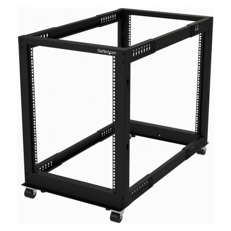 "STARTECH.COM 48,26cm 19Zoll Serverschrank - 15HE Laborgestell - Tiefenverstellbar zwischen 56 und 1