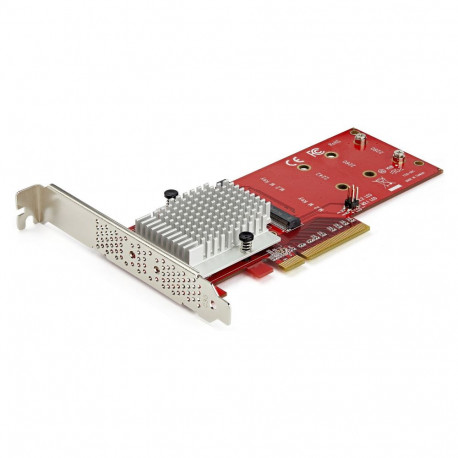 "STARTECH.COM x8 Dual M.2 PCIe SSD Adapter PCIe 3.0 PCI Express M.2 SSD Netzwerkkarte PCIe PEX8M2E2"